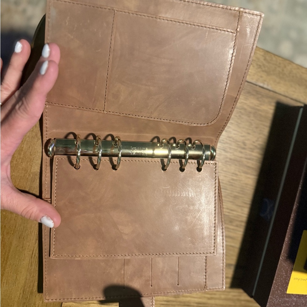 Naya Paperie  Vic Plans collab.  Spiced cider personal planner